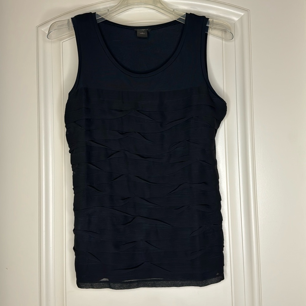 Ann Taylor Tank Top M Black